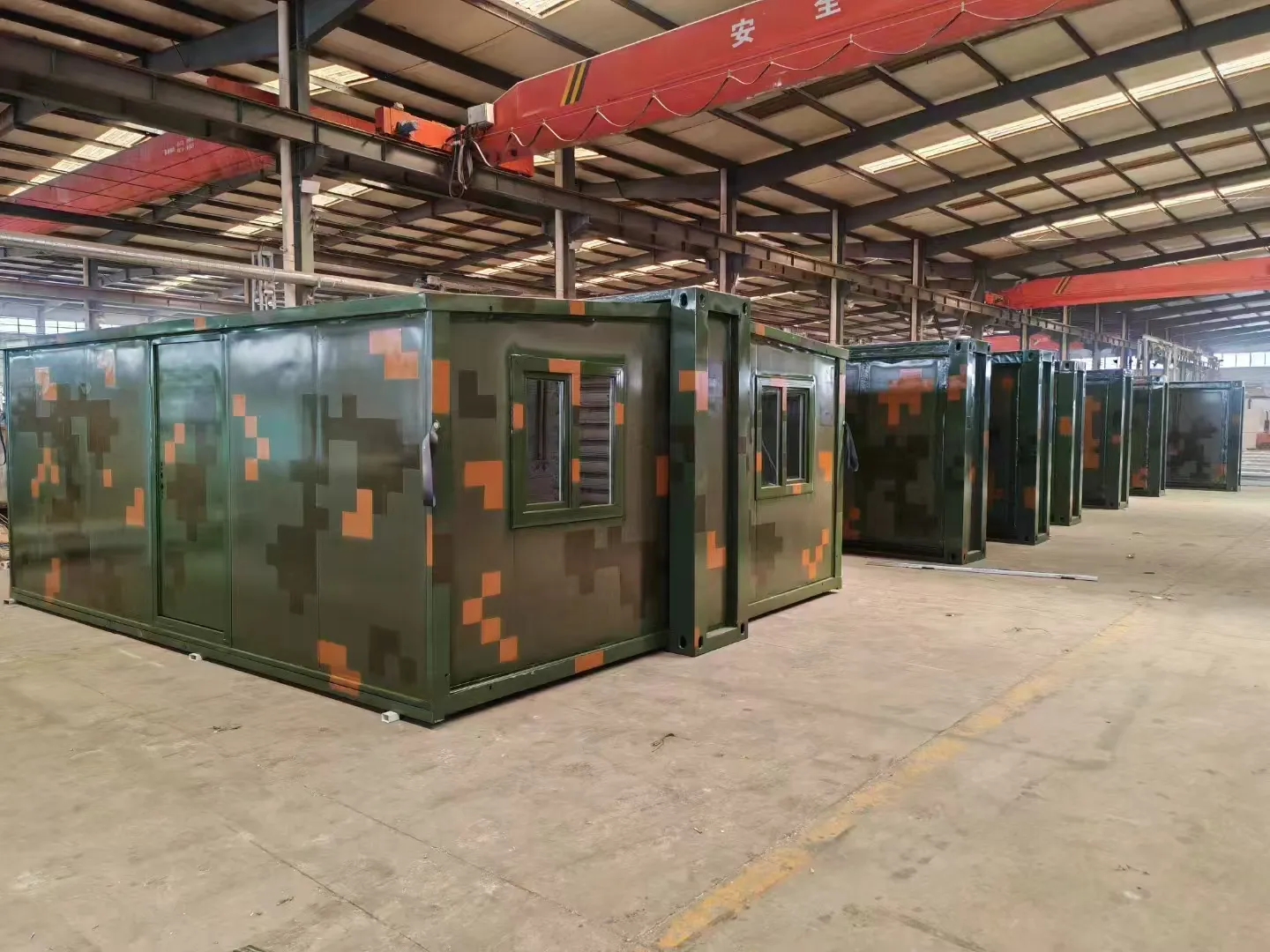 Multipurpose military camp project