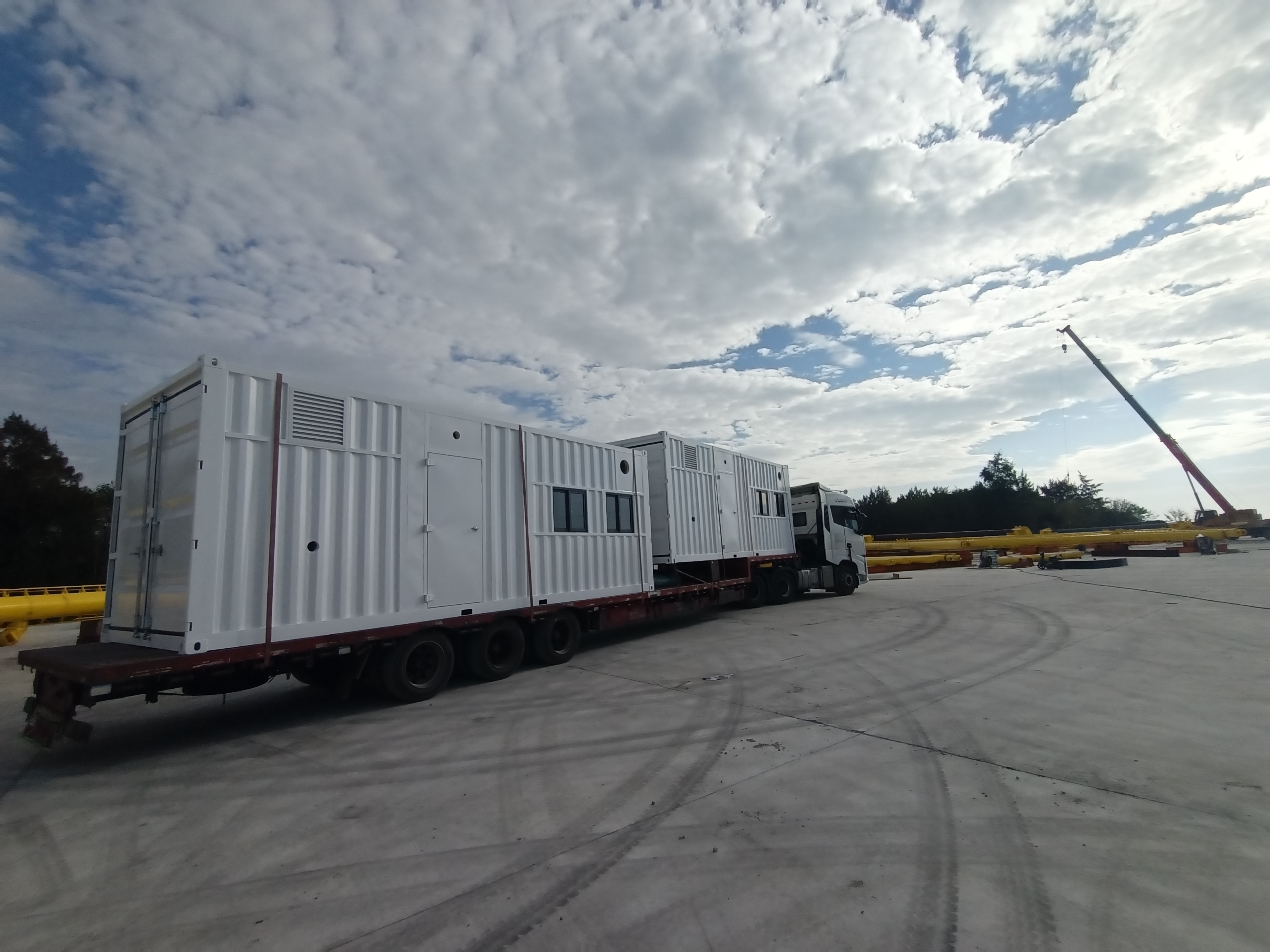 Shengwei  has successfully completed the electrical control containers for Marine Ranch Project